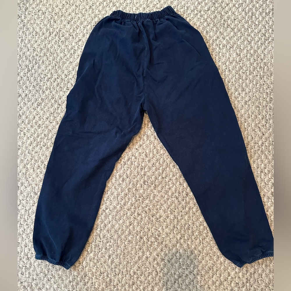 NWOT XS Rudy Jude Deep Blue Elastic Waist Pants - Picture 3 of 4